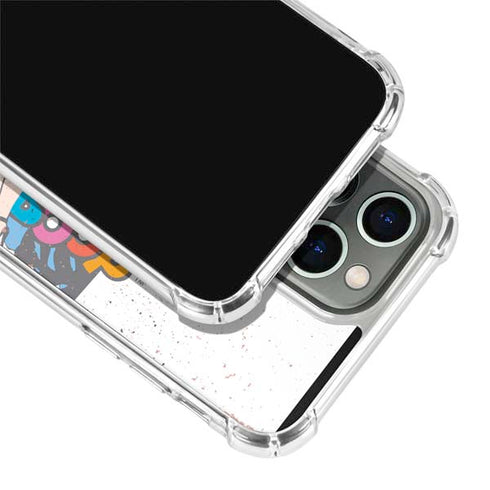 Betty Boop Splatter iPhone 14 Pro Clear Case